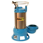 AMT Pumps 5760-95, 2" Submersible Shredder Sewage Pump (1 HP, 1PH, 115V)