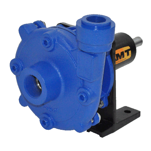 AMT Pumps 3682-95 Pedestal Pump (Min. 1/2 HP Required, 3/4" Suction 1/2" Discharge, Cast Iron, Buna-N Seal, SS Impeller))