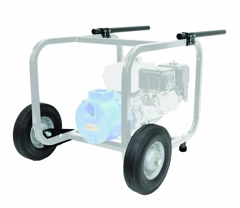 AMT Pumps C402-90, Optional Wheel Kit for Roll Frame Pump (10" Semi-Pneumatic Wheels)