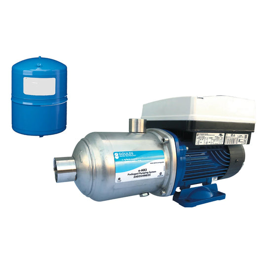 2AB35HME06 Goulds Aquavar e-AB3 Integrated Variable Speed Constant Pressure System (2 HP, Single Phase, 208-230 Volts, 3R NEMA, 1.25" Suction, 1" Discharge)
