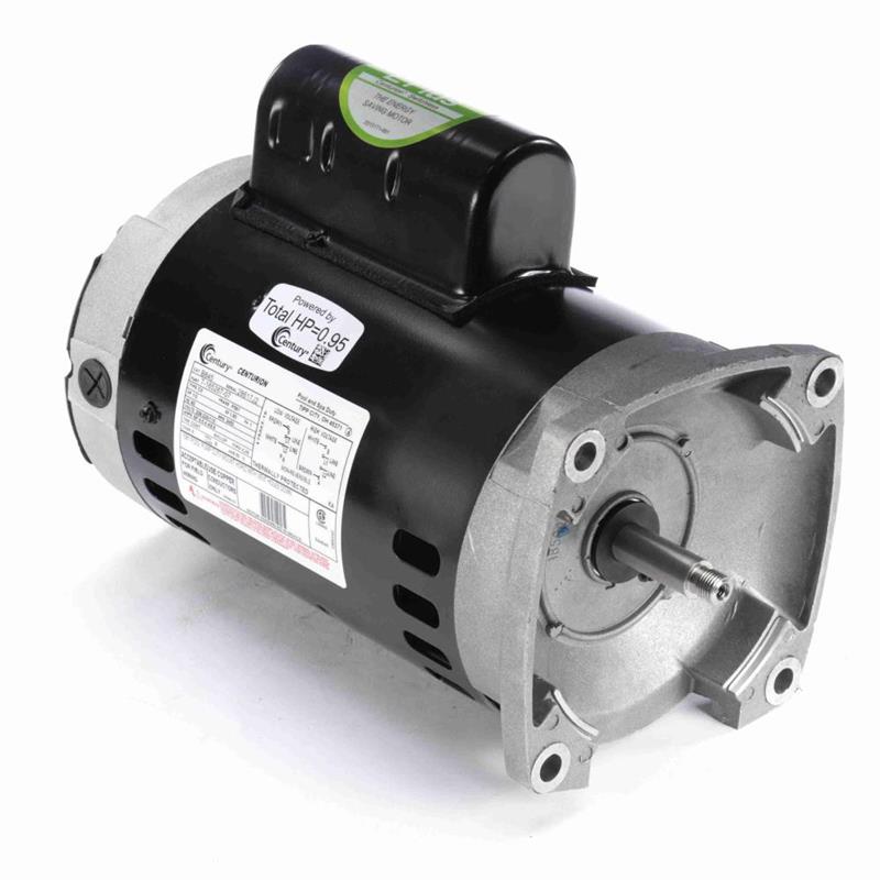 B845 Century Pool and Spa Motor (1/2 HP, 1 Phase, 208-230/115V, 56Y Frame, ODP, 3450 RPM)