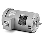 KEM30003 Baldor General Purpose C-Face Motor (1/4 HP, 1800 RPM, 3 Phase, 56C Frame, ODP, 230/460 Voltage, Footless)