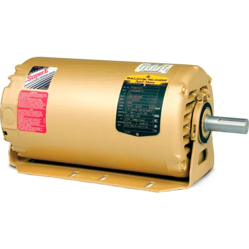ERL1319A Baldor Motor (1.5 HP, 1740 RPM, 1 Phase, 60 Hz, 56H Frame, 3536LC, Open Enclosure, F)