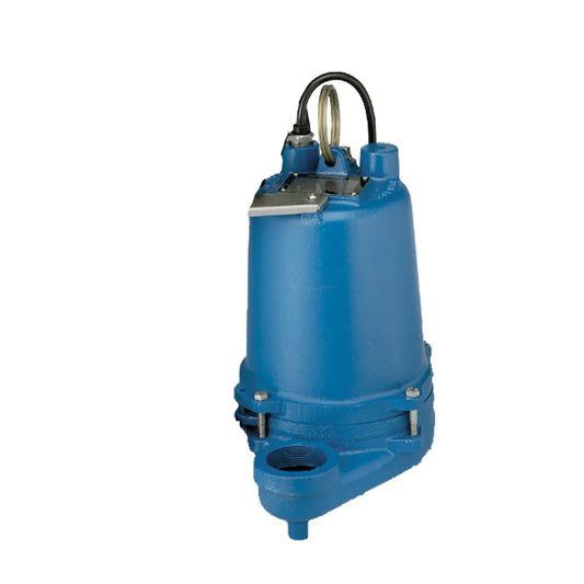 096742 Barnes Submersible Effluent Pump (BP314HTBR, 1/3 HP, Single Phase, 60 Hz, 1750 RPM, 115  Voltage, 1750 RPM, 2" Vertical Discharge, 70 GPM, 30' Max Head, Manual, 15' Cord) - KG Power Systems