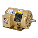 EM31155 Baldor General Purpose Industrial Motor (2 HP, 3600 RPM, Three Phase, 230/460 Volt, ODP Enclosure)