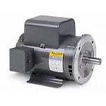 PCL3515M Baldor Definite Purpose Motor (2 HP, 3600 RPM, 1 Phase, 56C Frame, TEFC Enclosure, 115/230 Voltage)