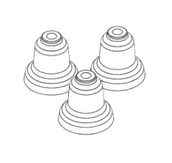 125506 Crane Barnes Leg Kit, Series XGVH, XGV, XGVHH