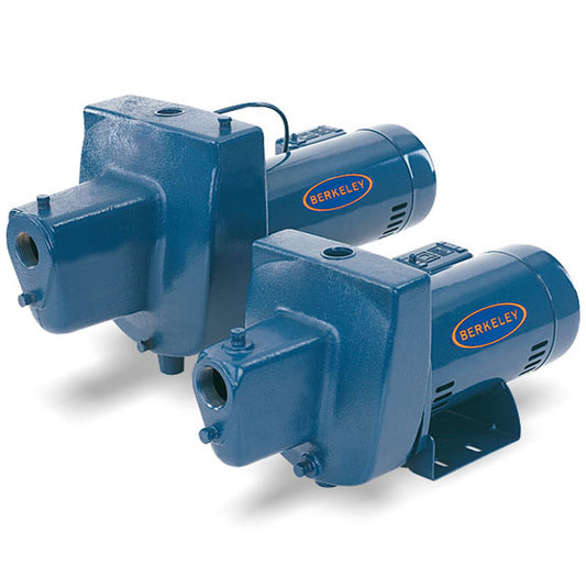 7HN Berkeley Self-priming shallow well jet pump (3/4 HP, 1-1/4" Suction, 1" Discharge, 115/230 Voltage, cast iron Body)