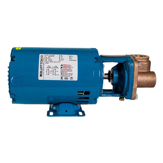 35CT5M Burks 1/2HP, Bronze Fitted, 60/50hz, 3 Phase, 3450/2850RPM Close Coupled Turbine Pump
