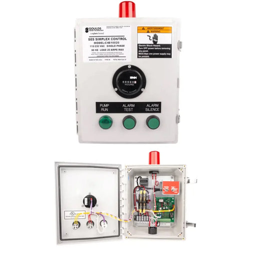 C4S32540 Goulds Series "Core 4" Control Panel (Simplex, Three Phase, 1.6-2.5 Amp Range)