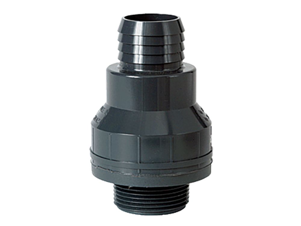 577130 Little Giant Check Valve (CV-112,  1-1/2" MNPT x 1-1/4" Barbed or 1-1/2" Slip)