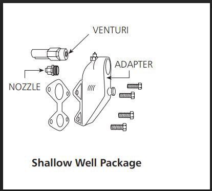 FH5H Goulds Shallow Well Adapter