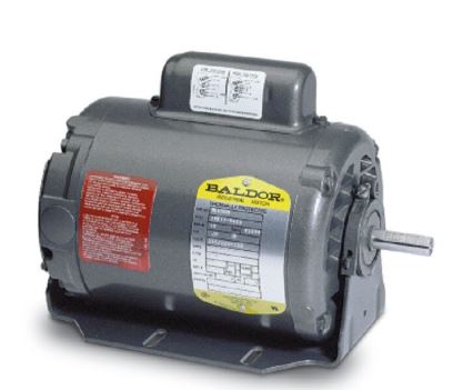 ERM3154 ABB Baldor DC Motor  (1.5HP, 1760 RPM, 3PH, 60HZ, 56H, 3526M, OPEN, F1)