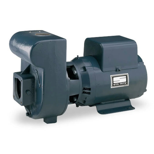 DHJ-170 Pentair Sta-Rite D Series Self Priming Centrifugal Pump (5 HP, 1 Phase, 230 Voltage, 2" Pump Discharge, High Head)