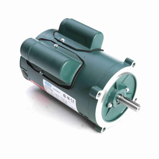 E100025.00 Leeson Motor General Purpose Motor (Cap Start, 1/2 HP, S56C Frame, 1 Phase, ODP, 115/230V, 60 Hz, 1800 RPM)