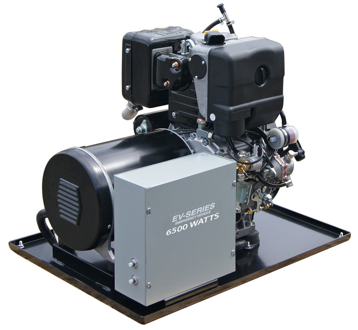 EVTD-65EK Gillette GEN-PRO Diesel Heavy Duty Truck Mounted Generator (9 HP, 1 Phase, 6000 Max Watts, 120/240 Volts, Kohler Engine, Electric Start)