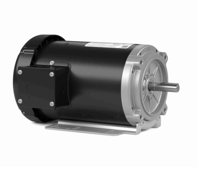 FX34BK006 Marathon General Purpose Motor (3/4 HP, 1140 RPM, 56HC Frame, 3 Phase, TEFC, Flex-in-1)