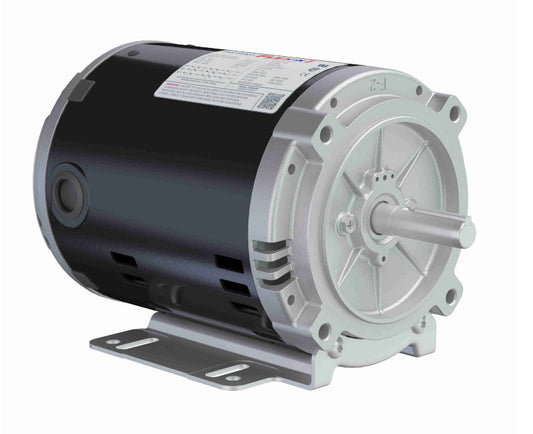 FX12BK003 Marathon Electric Motor (1/2 HP, 1800 RPM, 56C Frame, 208-230/460 Volt, 3 Phase, ODP Enclosure, Flex-In-1, Inverter Duty)