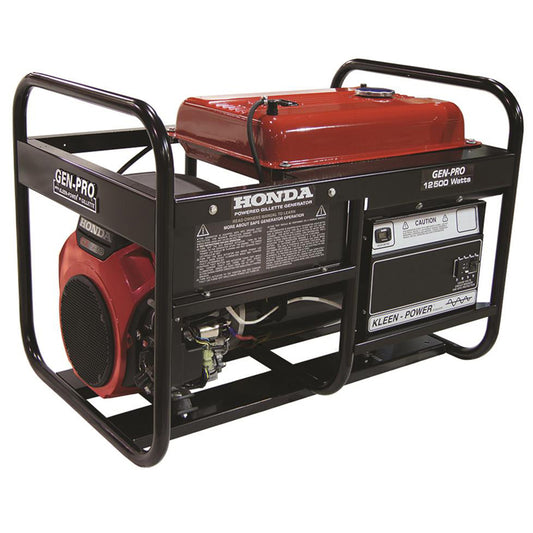 GPE-125EH-3-3 Gillette GEN-PRO Generator (22 HP, 3 Phase, 12000 Max Watts, 240 Volts, Honda Engine, Electric Start)