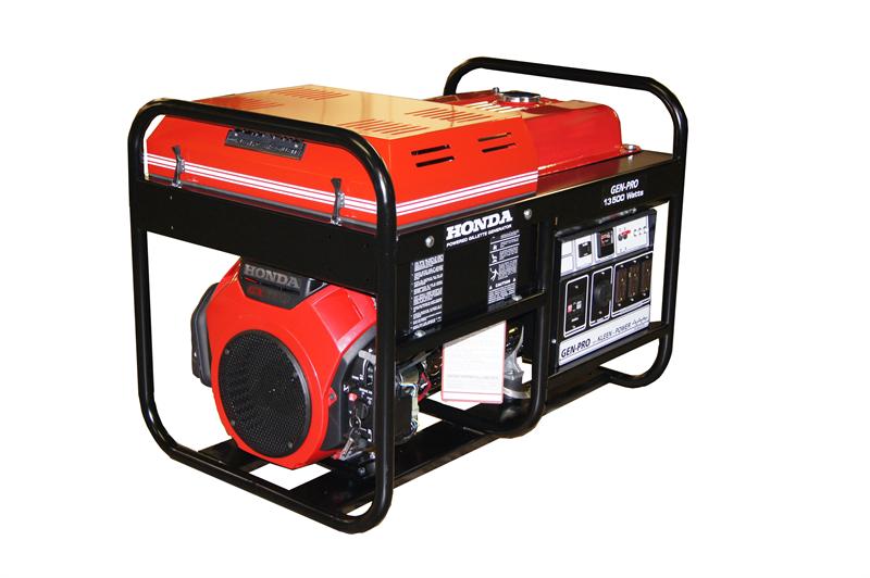 GPE-135EH GILLETTE GEN-PRO GENERATOR (13500 WATTS, 120/240 VOLTS, 100/50 AMPS, 12VDC ELECTRIC START)