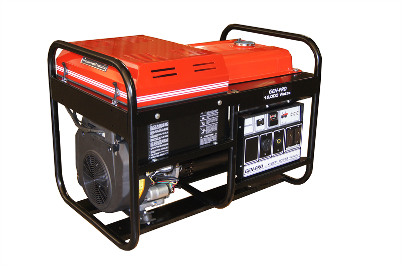 GPE-160ES GILLETTE GEN-PRO GENERATOR (16000 WATTS, 120/240 VOLTS, 66/132 AMPS, 12VDC ELECTRIC START)