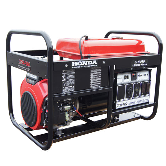 GPE-125EH Gillette Gen-Pro Generator (12500 Watts, 120/240 Volts, 94/47 Amps, 1 Phase, 12 VDC Electric Start)