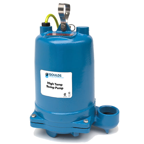 WEHT0312M Goulds Pumps High Temp Sump Pumps (1/3 HP, 1 Phase, 230 Volts, 2" Discharge, Manual Operation)