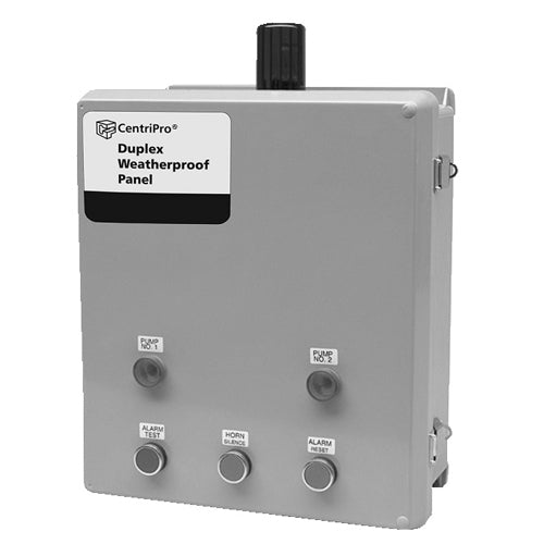 D10020 Goulds Pumps Duplex NEMA 4X Weatherproof Panel (0-20 AMPS AMP Range, Single Phase, NEMA 4X Enclosure)