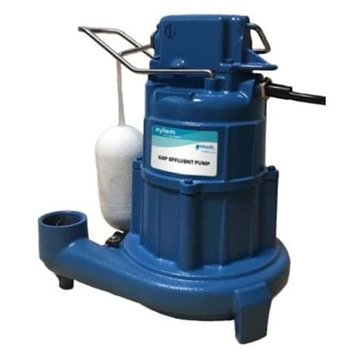 GEP0511M 20 Goulds Pumps Goulds Cast Iron Effluent Pump (1/2 HP, 115 Volts, 20' Cord, Manual Operation)