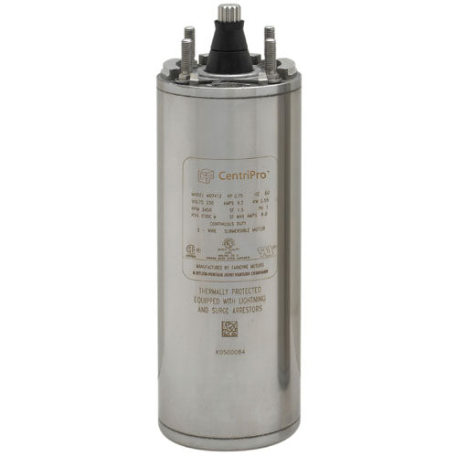 Goulds M10430, Centripro 4" Motor (1 HP, 3 Phase, 200 Volts, 5.5 Amps)