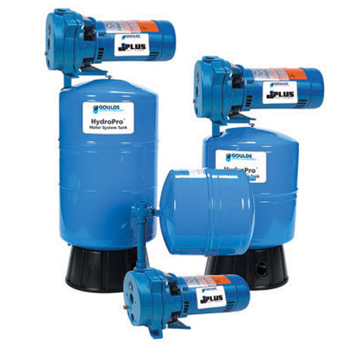 J05K Goulds Pumps Jet Pump and Tank Package (1/2 HP, J05LT Pump, V45MP Tank)