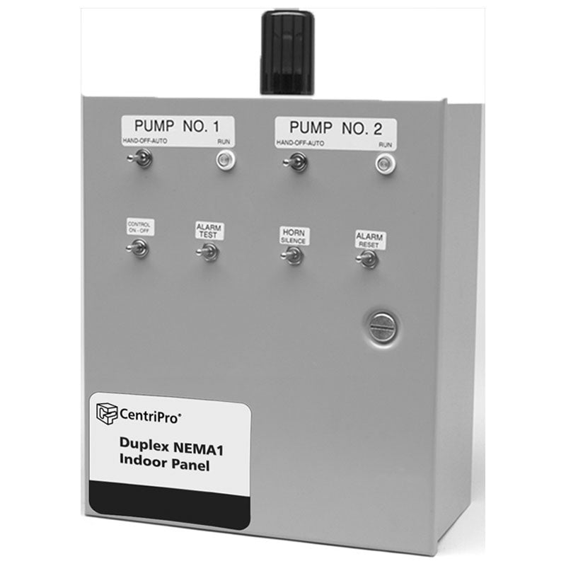 D10020N1 Goulds CentriPro Duplex Control Panel (115/230 Volts, 1 Phase, Indoor Nema 1 Steel Enclosure)