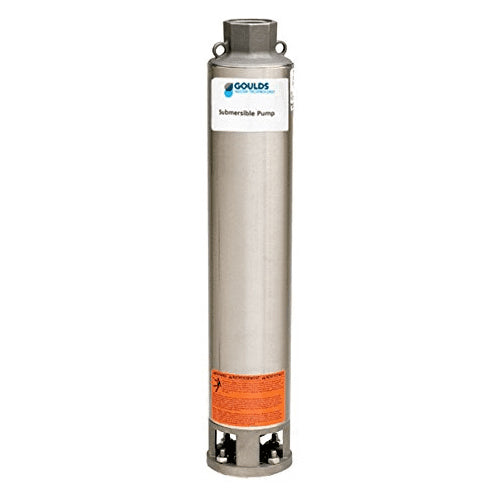 Goulds Pumps 5GS05, 4" Submersible Well Pump - End Only (1/2 HP, 12 Stages, 1.2-7.5 GPM Range, 1.25 Discharge)