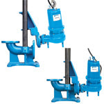 Goulds Pumps A10-60, 4 X 6 inch Rail System for Effluent and Sewage Pumps (4 inch Pump Discharge)