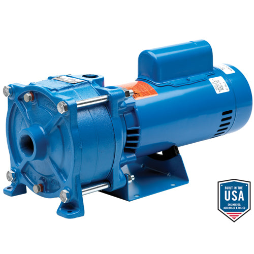 Goulds Pumps HSC15 Multi-Stage Centrifugal Pump (1-1/2 HP, 115/230 Volts, 1 Phase, 2 Stages)