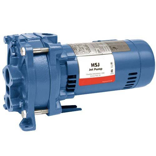 Goulds Pumps HSJ10N Multi Stage Convertible Jet Pump (1 HP, 230 Volts, Cast Iron)