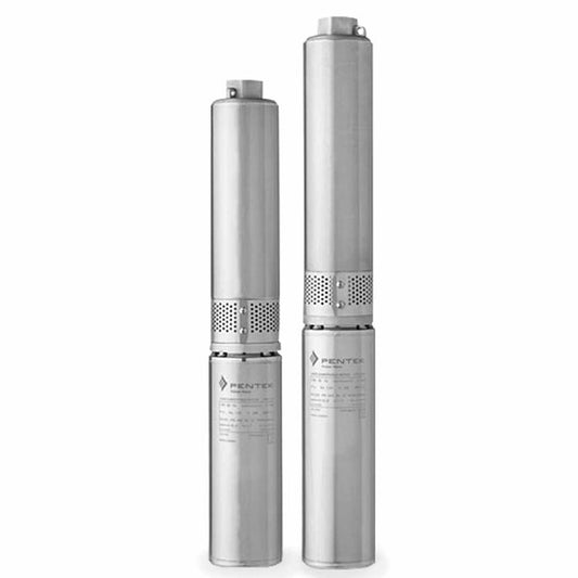 2ST152-8PLUS-P4-3 Myers Stainless Steel 4" Submersible Well Pump and Motor (1-1/2 HP, 20 Stages, 1 Phase, 230 Voltage, 8 GPM, Predator Plus Series)