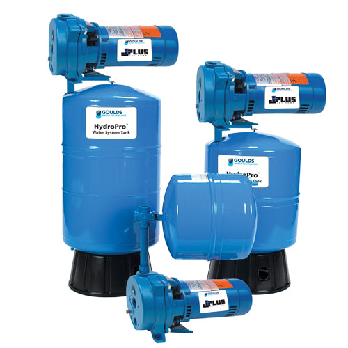 J05L Goulds Pumps Jet Pump and Tank Package (1/2 HP, J05LT Pump, V60MP Tank)