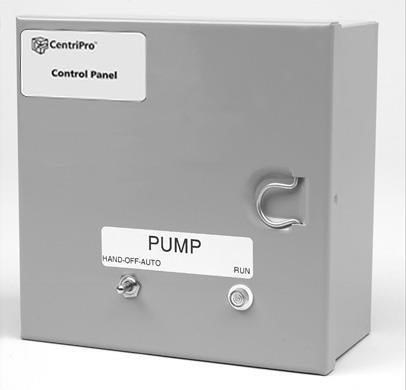 A3-2012 Goulds CentriPro Simplex Wastewater Control Panels (1/3-2 HP, 1 Phase, 115/208/230V)