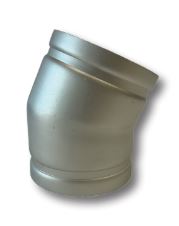 462680D  GroovJoint  8" Sch. 10, 316L Stainless Steel, 22.5 Degree Grooved Ends  Domestic