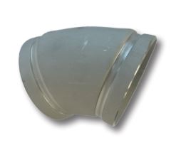 464680D  GroovJoint  8" Sch. 10, 316L Stainless Steel, 45 Degree Grooved Ends  Domestic