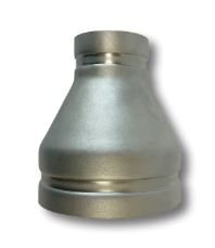 46C68060D  GroovJoint  8" x 6" Sch. 10, 316L Stainless Steel Concentric Reducer Grooved Ends  Domestic
