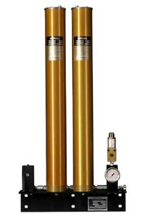 HF-961-131-F - Lawrence Factor - HF Type Hyper Purifier (5000 psi, 18" H x 38" W x 5" D, Aluminum with Bronze Hard Anodized, SCFM Rating: 12, 40000 CF)