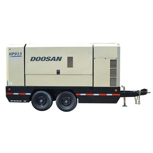 HP915WCU-T4F Doosan Portable Air Compressor (915 CFM, 80 - 175 PSI, 2" Discharge, Cummins/QSL-9 Engine)