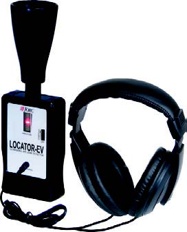 7910 JORC LOCATOR-EV Detector and noise isolating headset