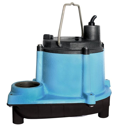 506158 Little Giant 6-CIA Sump Pump (1/3 HP, 115 Volts, Single Phase, 46 Max GPM) - KG Power Systems