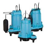 506807 Little Giant 6EC Series Sump and Light Effluent Pump (6EC-CIA-SFS Model, 1/3 HP, 115 Voltage, 60 HZ, 12.1 PSI, Integral Snap-Action Float, 1.5" Discharge, 10' Cord) - KG Power Systems