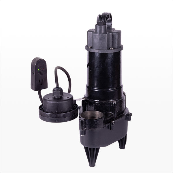 M5000A10iP Ion Technologies Residential Ion+ Sewage Ejector Pump (X-ONEi+, 1/2 HP, 1 Phase, 115 Voltage, 2" Discharge)