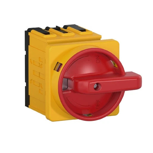 MSW 40 P-3 H WEG Disconnect Switch Standard Configuration (Disconnect Switch + Handle Red/Yellow)