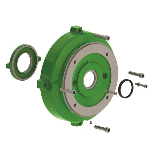 FLC-IM112DIN-AL-UBC, WEG Flange C-160 - W21/W22 - Bearing 307 - V'Ring
